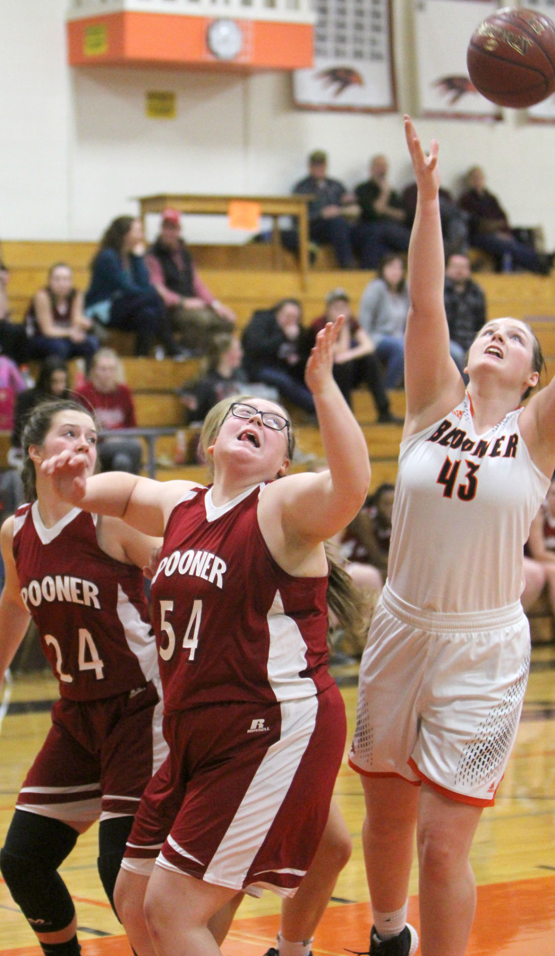 Spooner at Bloomer girls basketball 12-11-18